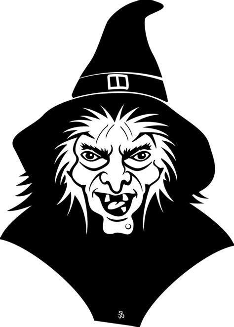 Nefarious witch svg